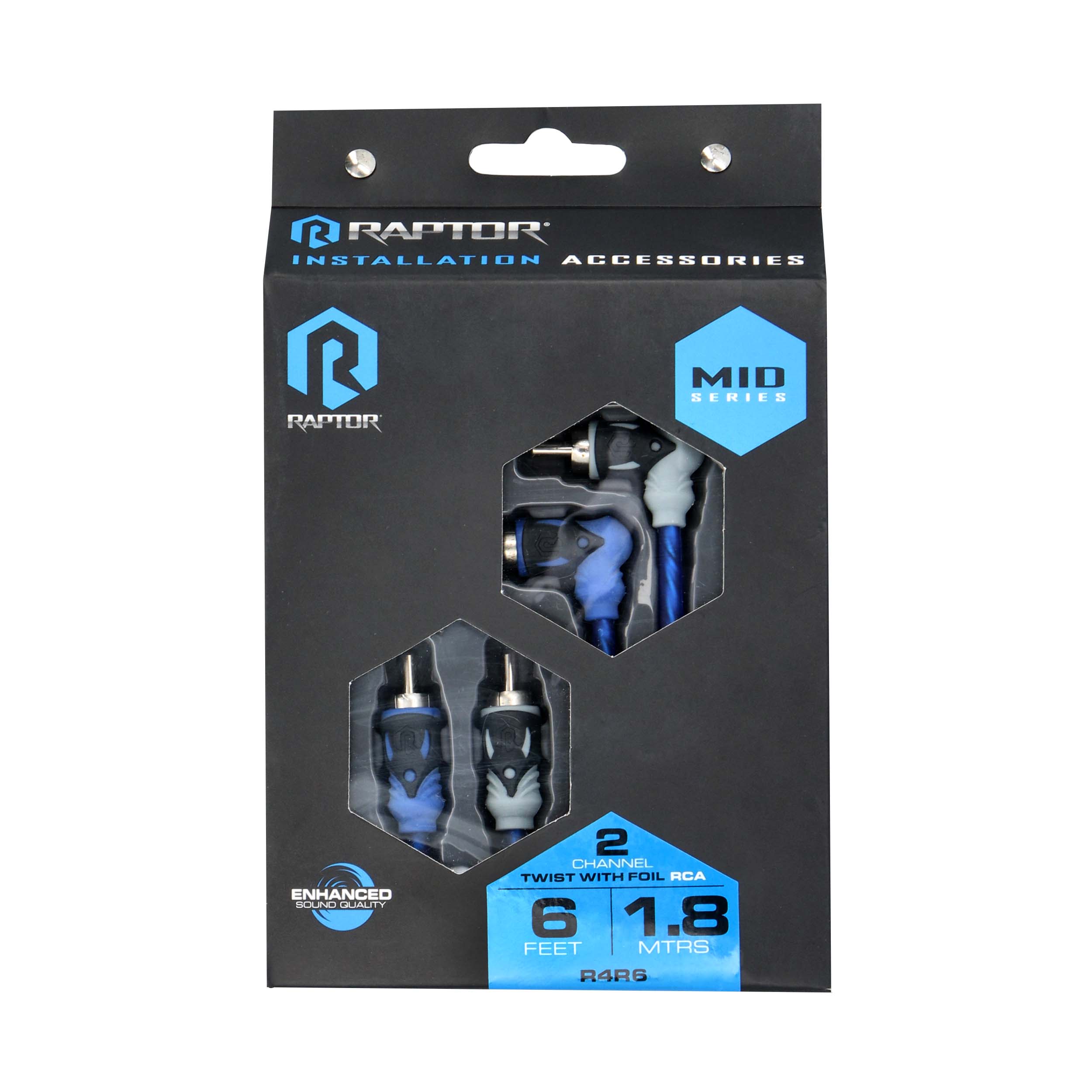 RCA 2-Channel Audio Cable - Mid Series 6 Feet