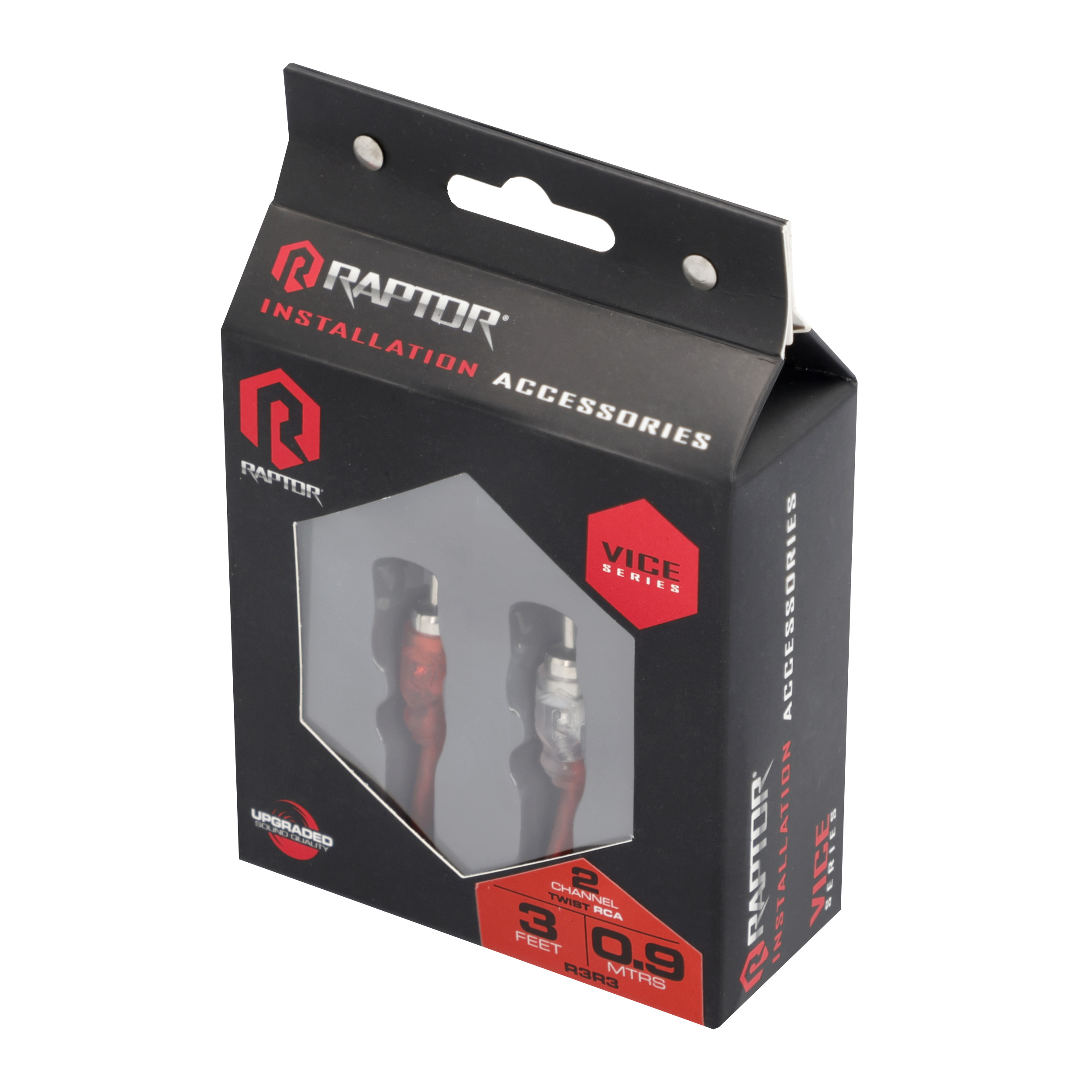 RCA 2-Channel Audio Cable - Vice Series 3 Feet