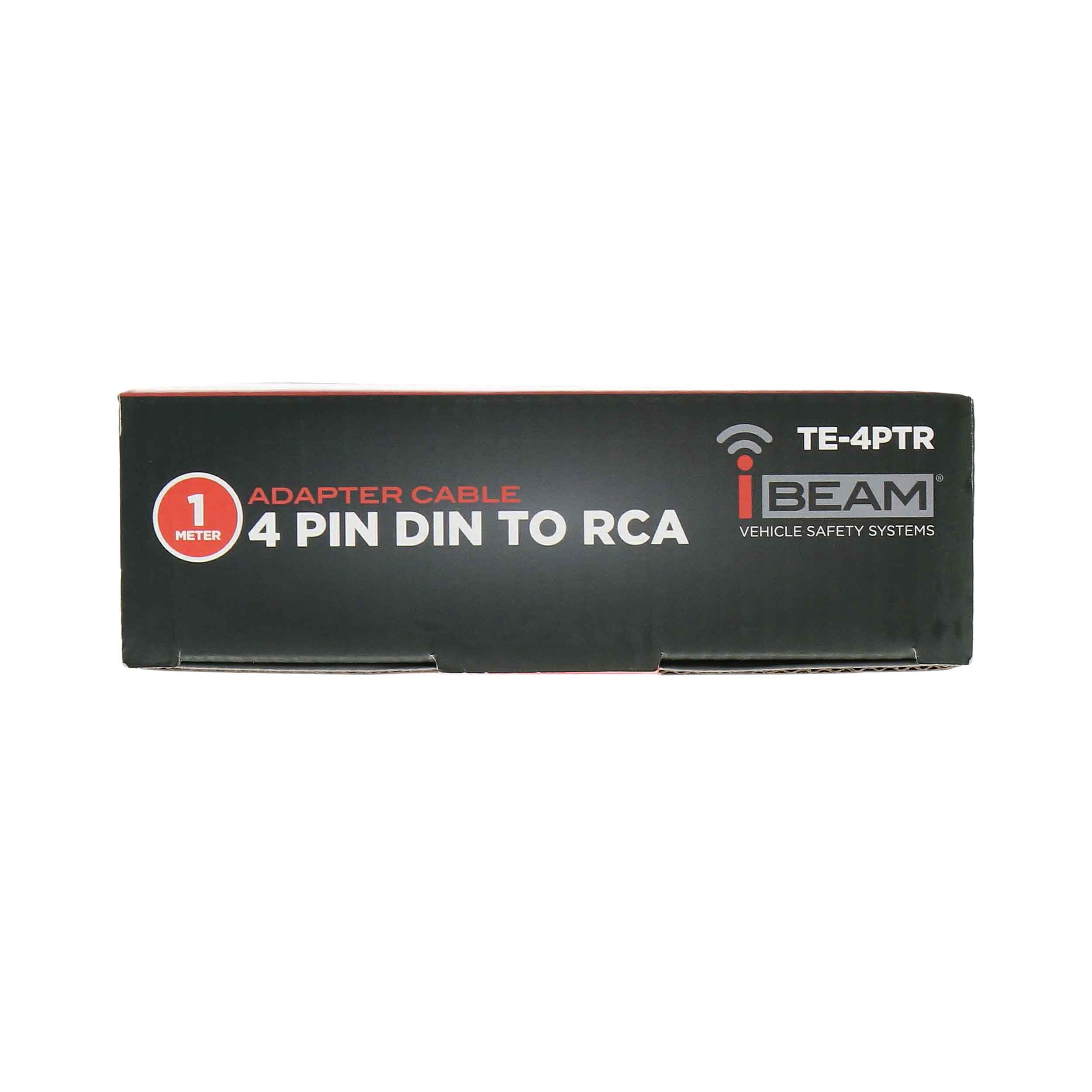 Commercial 4-Pin Din to RCA Adapter Cable