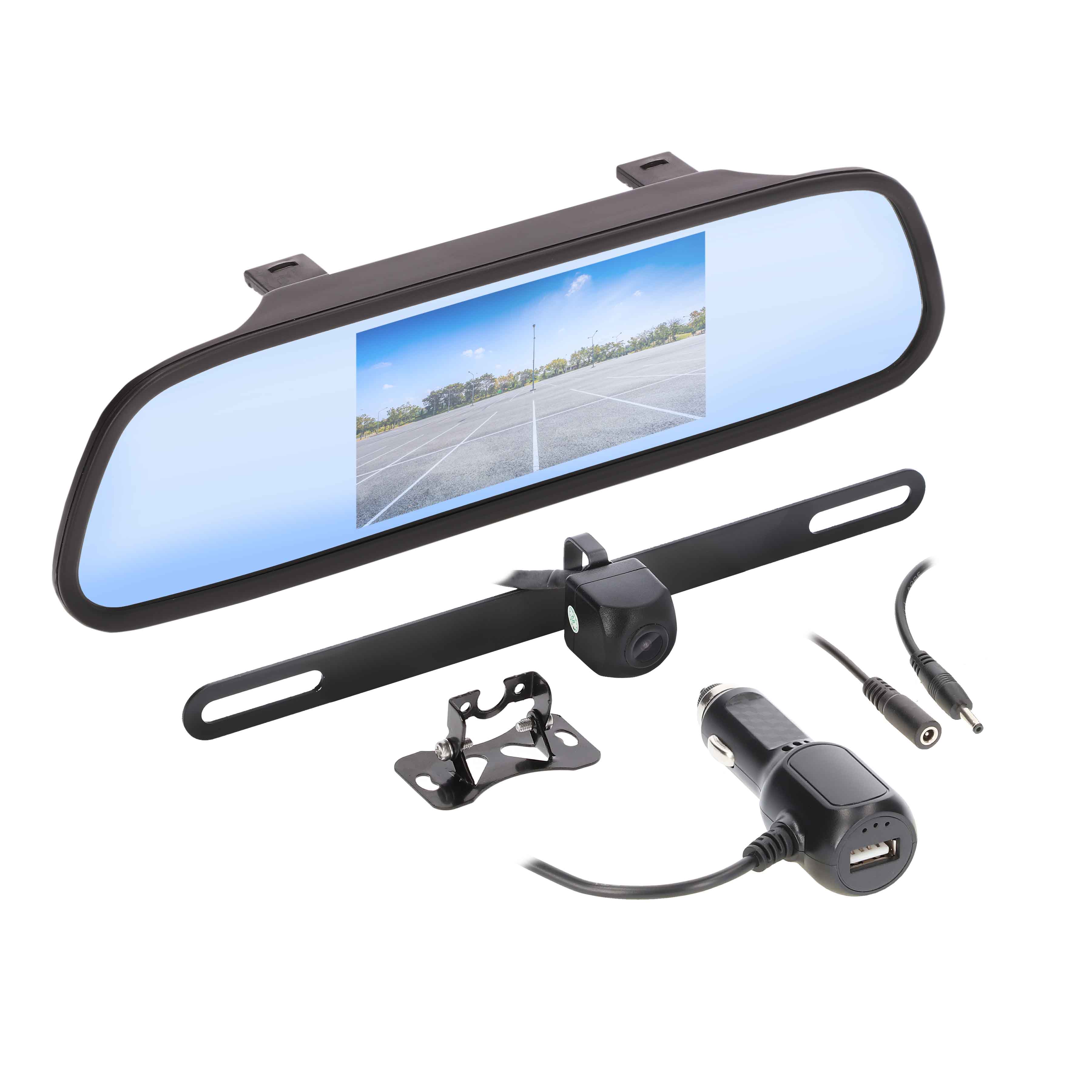 Wireless 4.3 Inch Mirror/Monitor and Camera