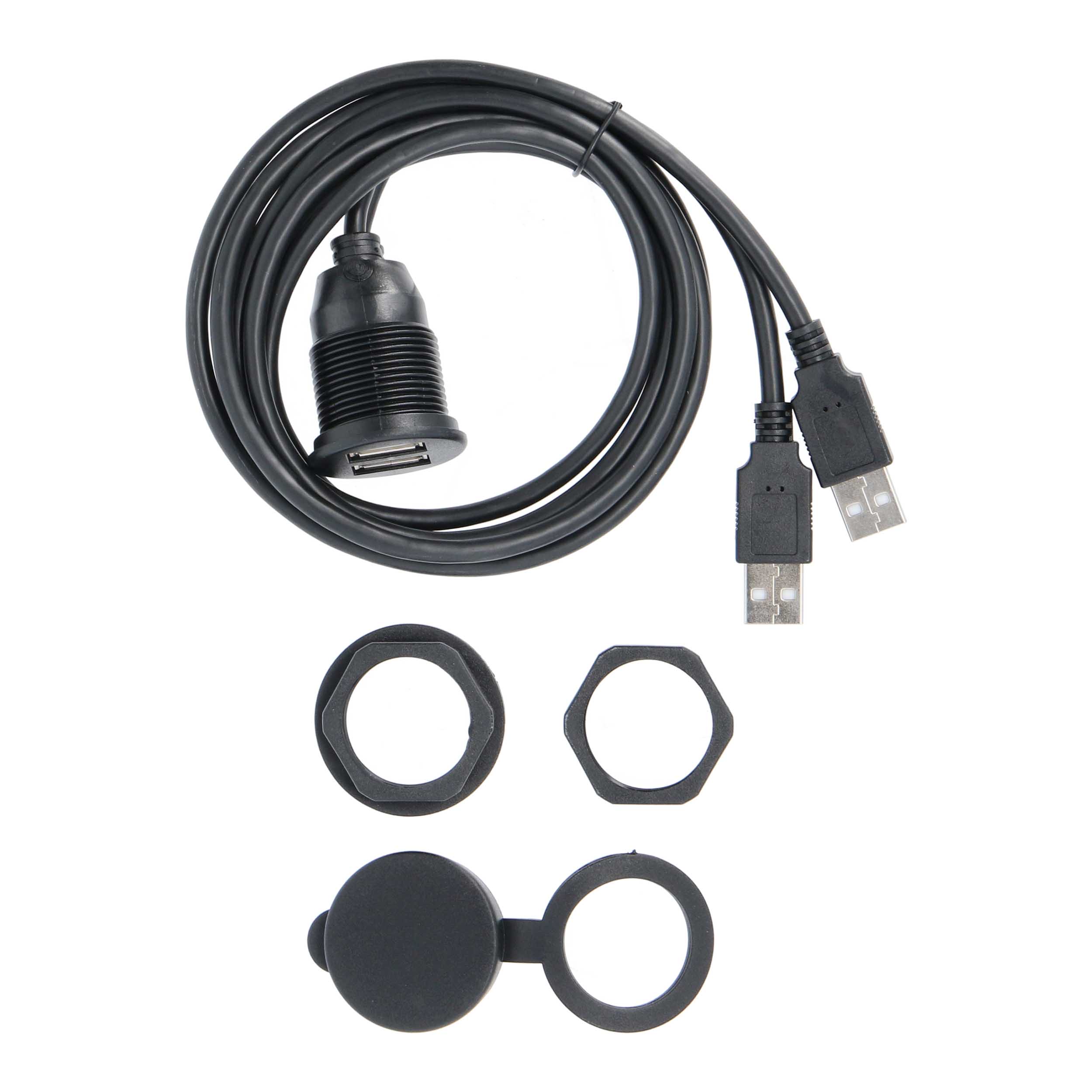 Dual USB Cigarette Socket