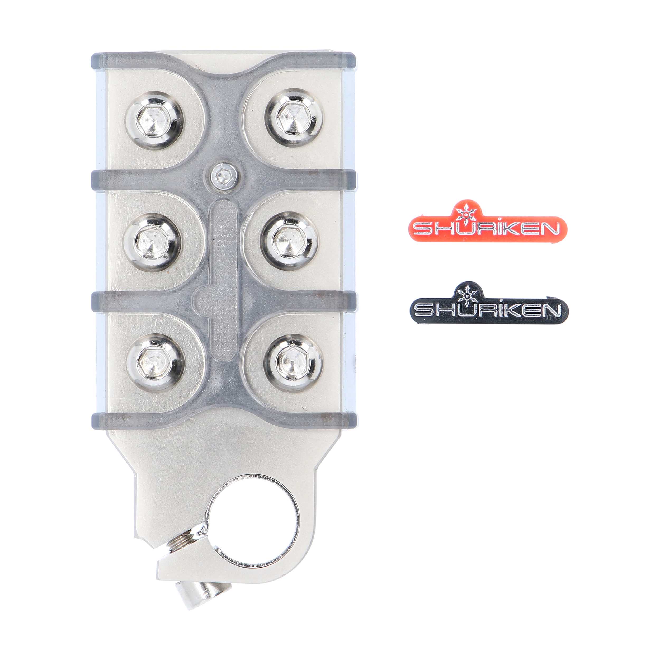 Shuriken Copper Bus Bar Plate for Ring Terminals
