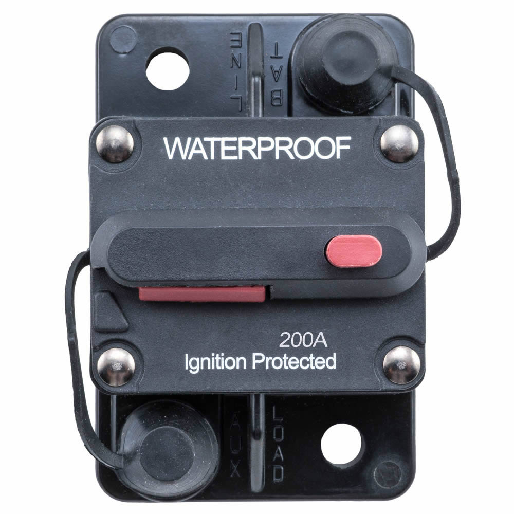 Circuit Breaker Manual Reset IP67 Rated - 200 Amp