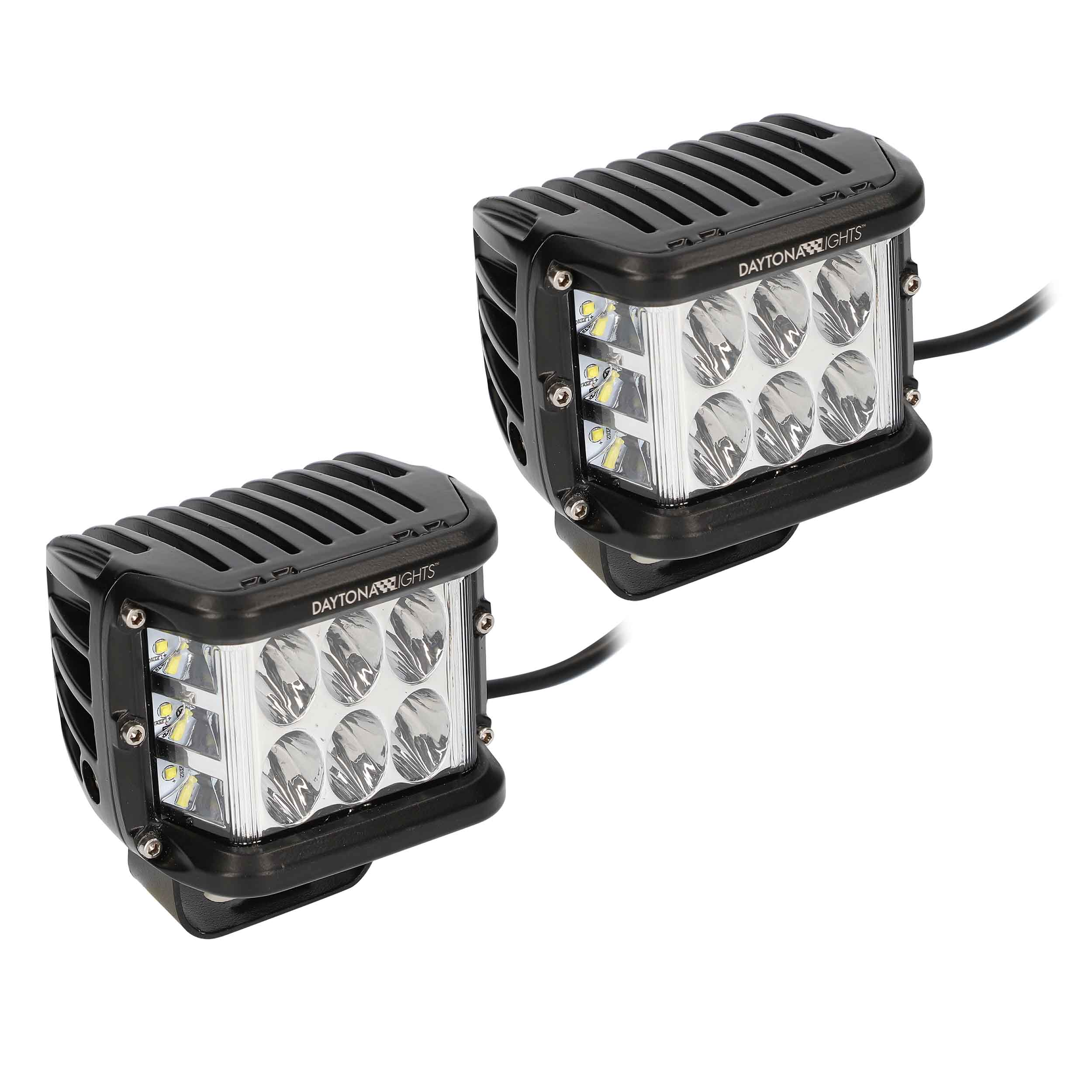 Daytona Lights Dual Row Cube Lights - 140-Degree Dual Zone