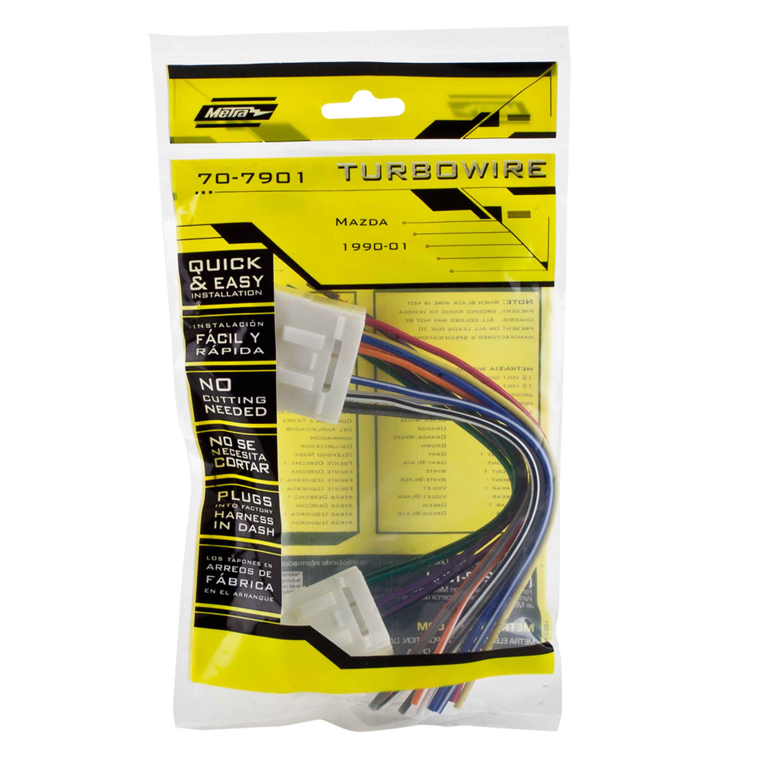 Radio Replacement Harness - Fits Mazda 1990-2001