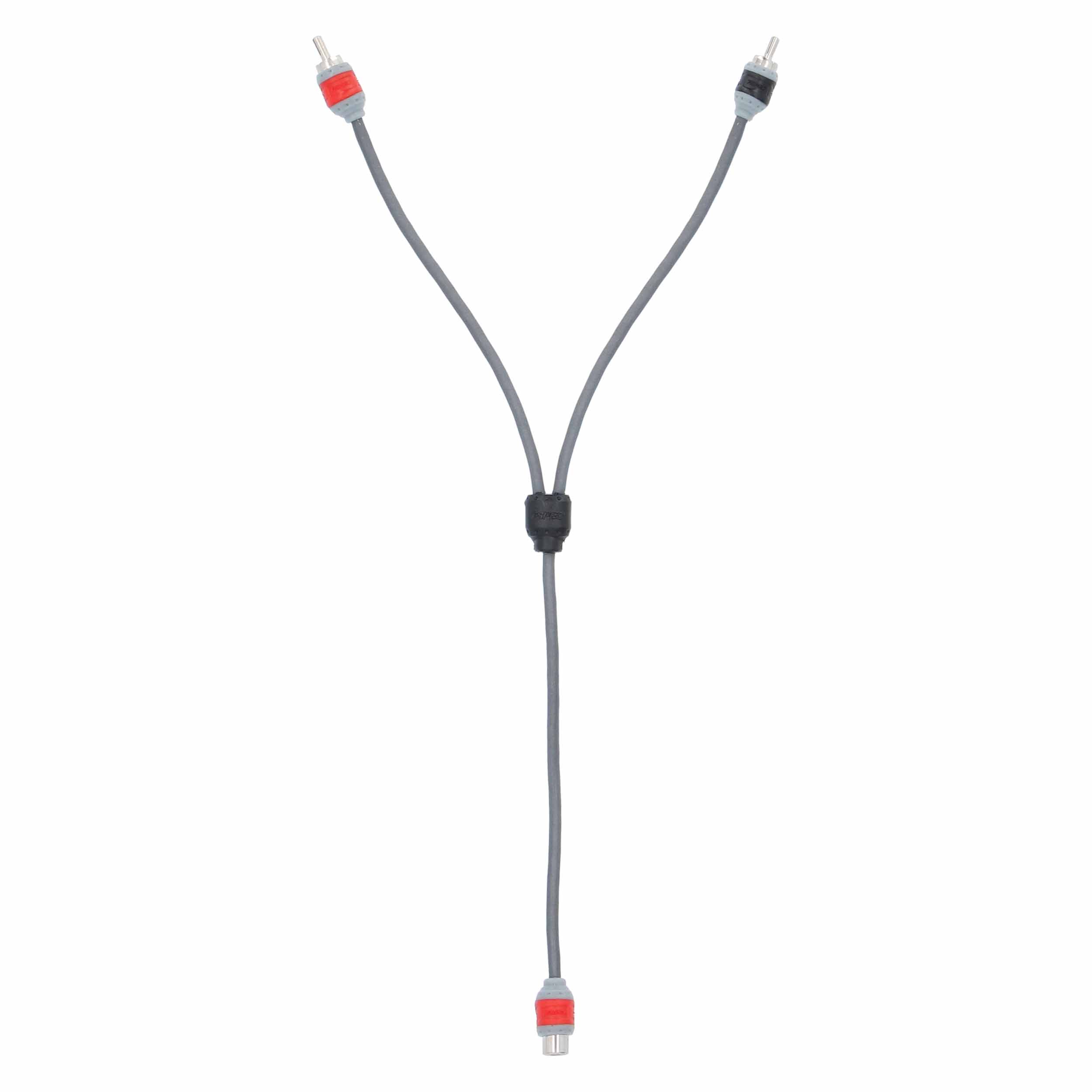 V8 Series 1 Female to 2 Male RCA Y Cable | 0.5 ft.