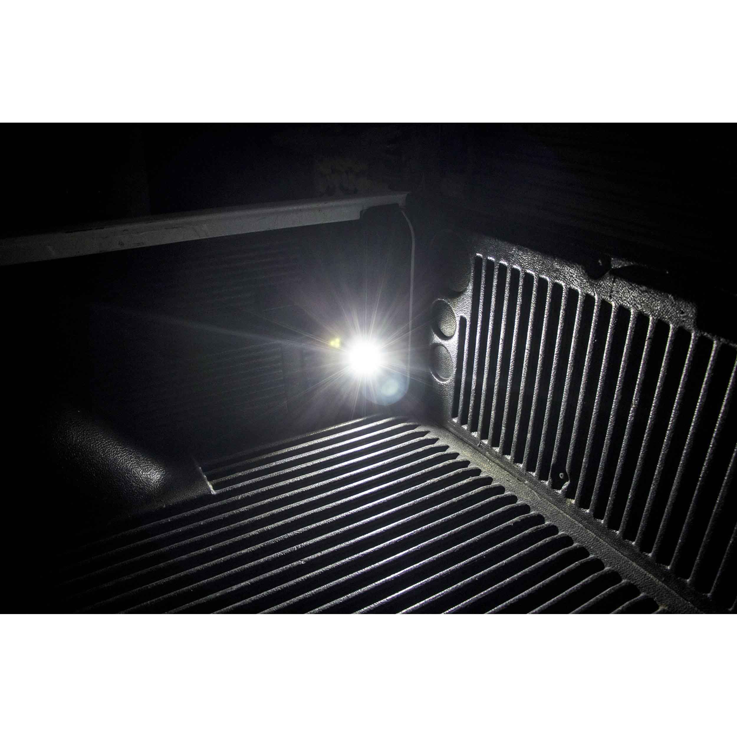 White Auxiliary Lighting Pod - 1.5x3 Inch, 3 LED