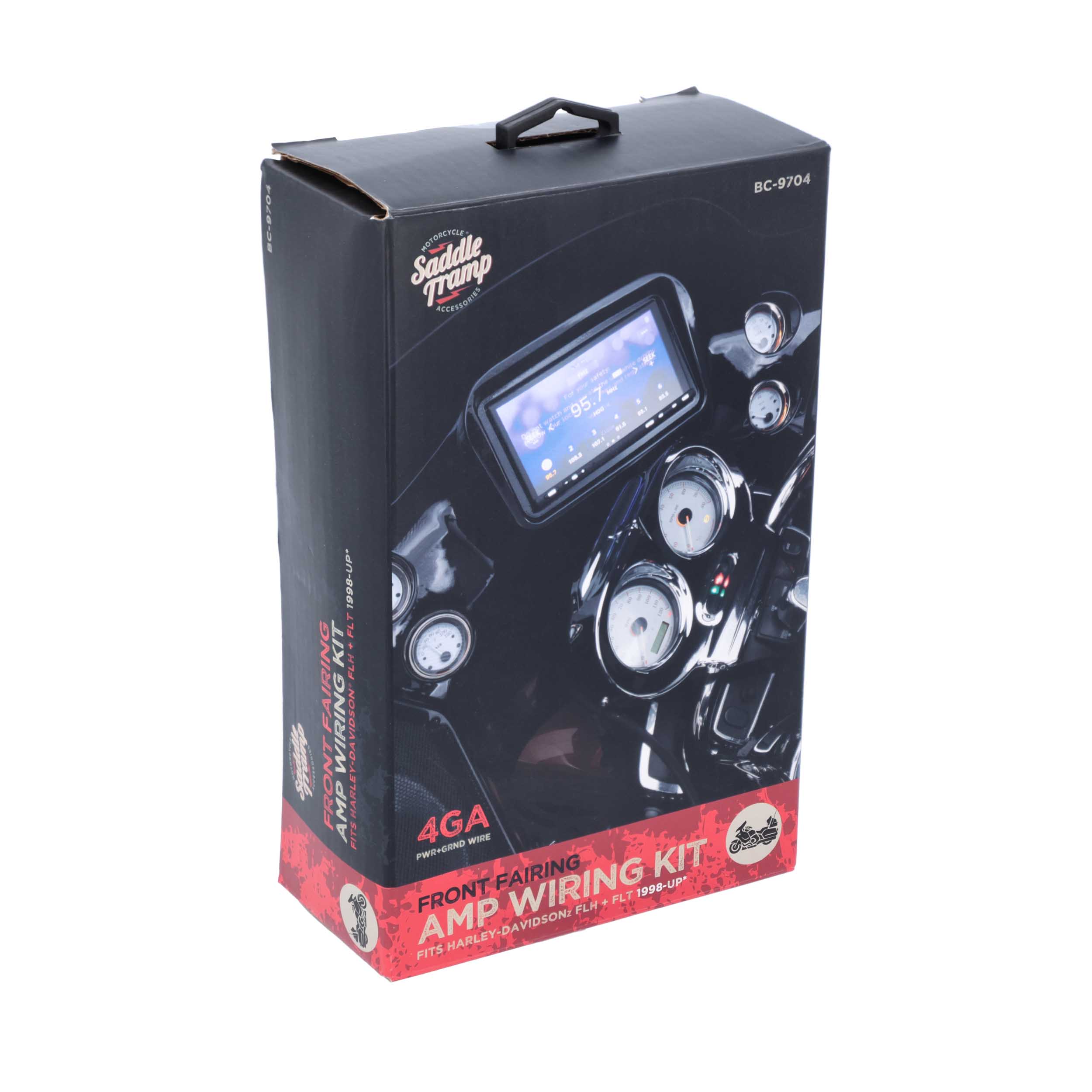 Front Fairing Dual Amp Wiring Kit - Fits Harley-Davidson® FL