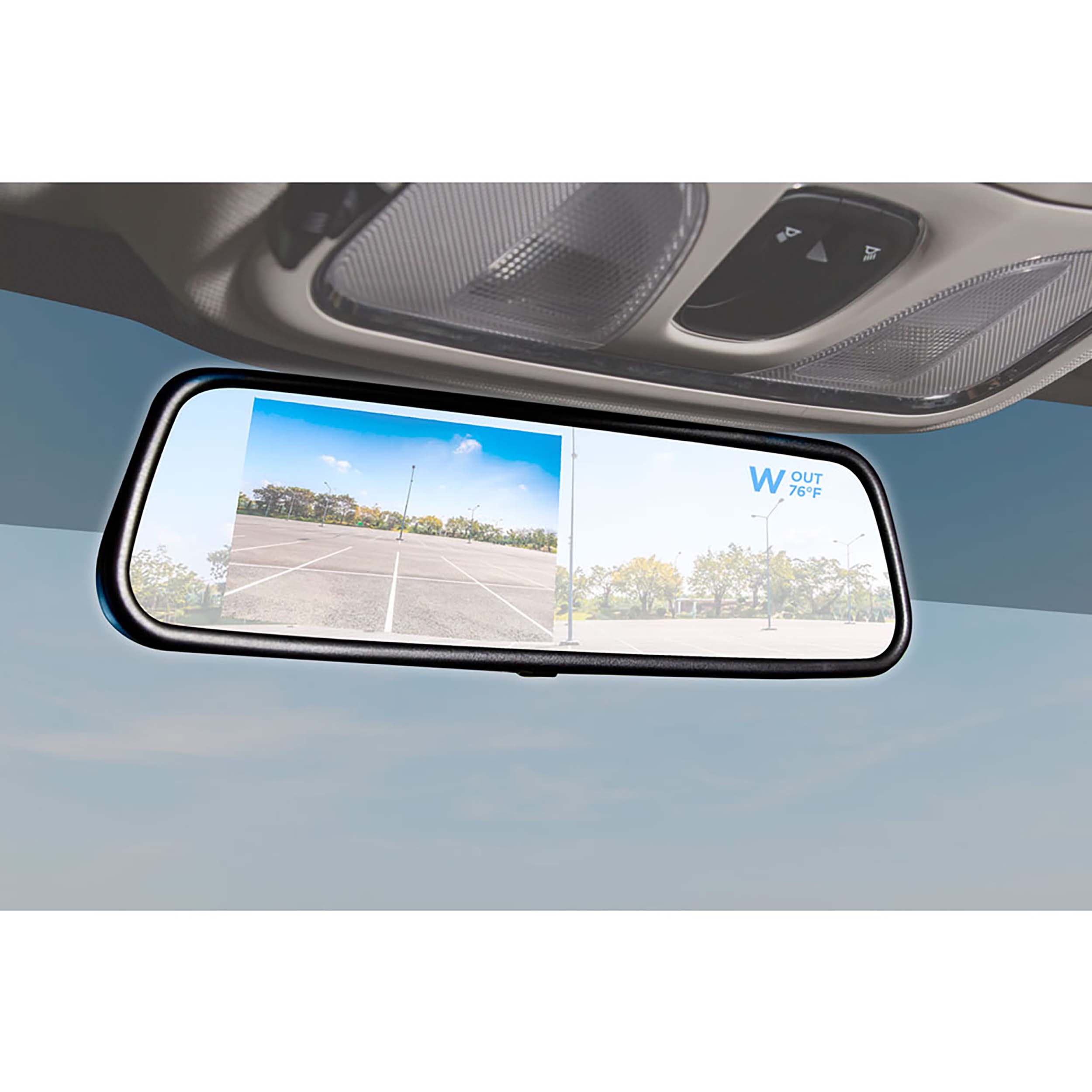 4.5 Inch Compass/Temp Mirror Monitor