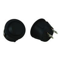 Round Rocker Switch No Leads 13A - Pack of 5