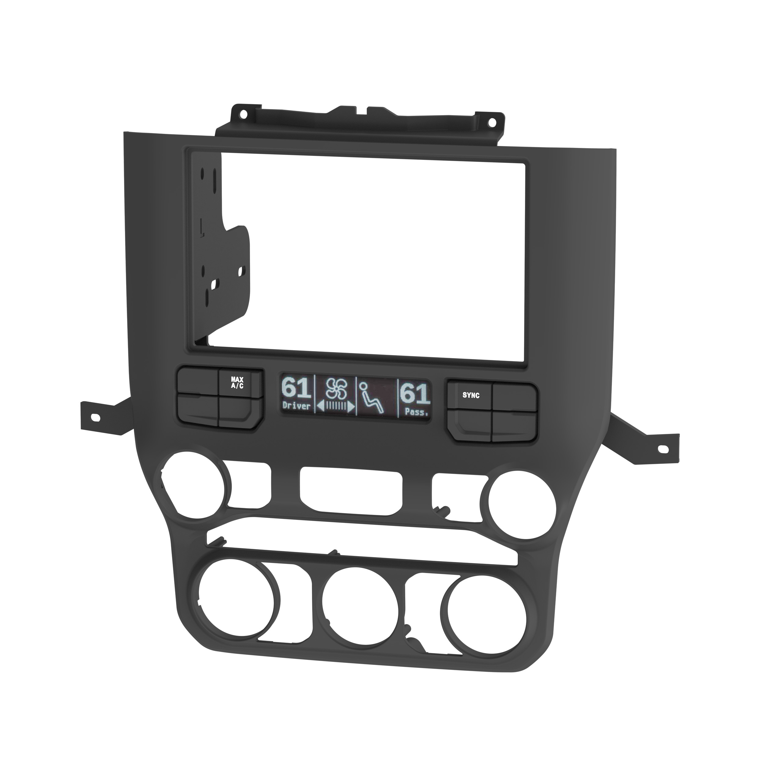 RAM 2019-UP* (with factory 8.4” screen & auto climate, excluding Classic models)