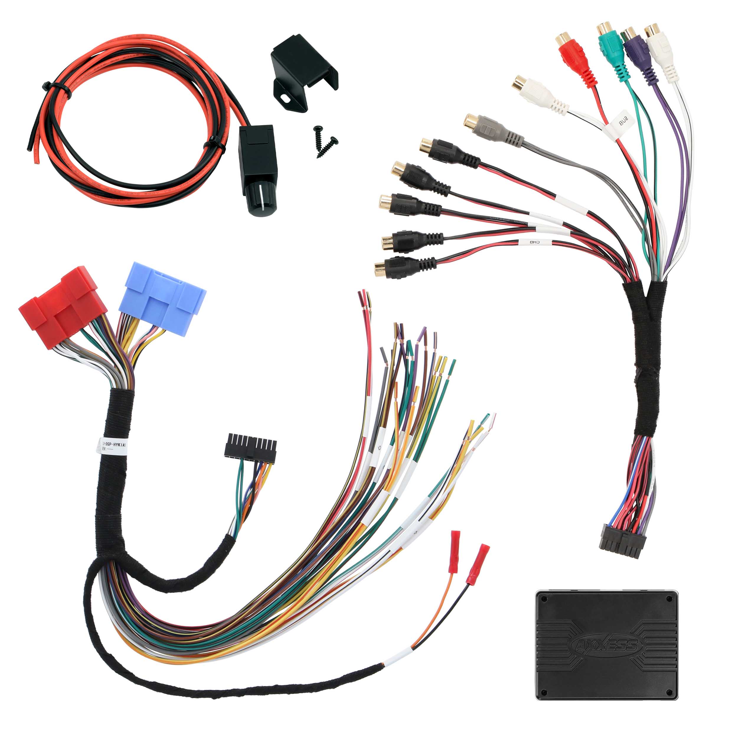 DSP Data Interface with Amplifier Bypass Harness - Fits Sele