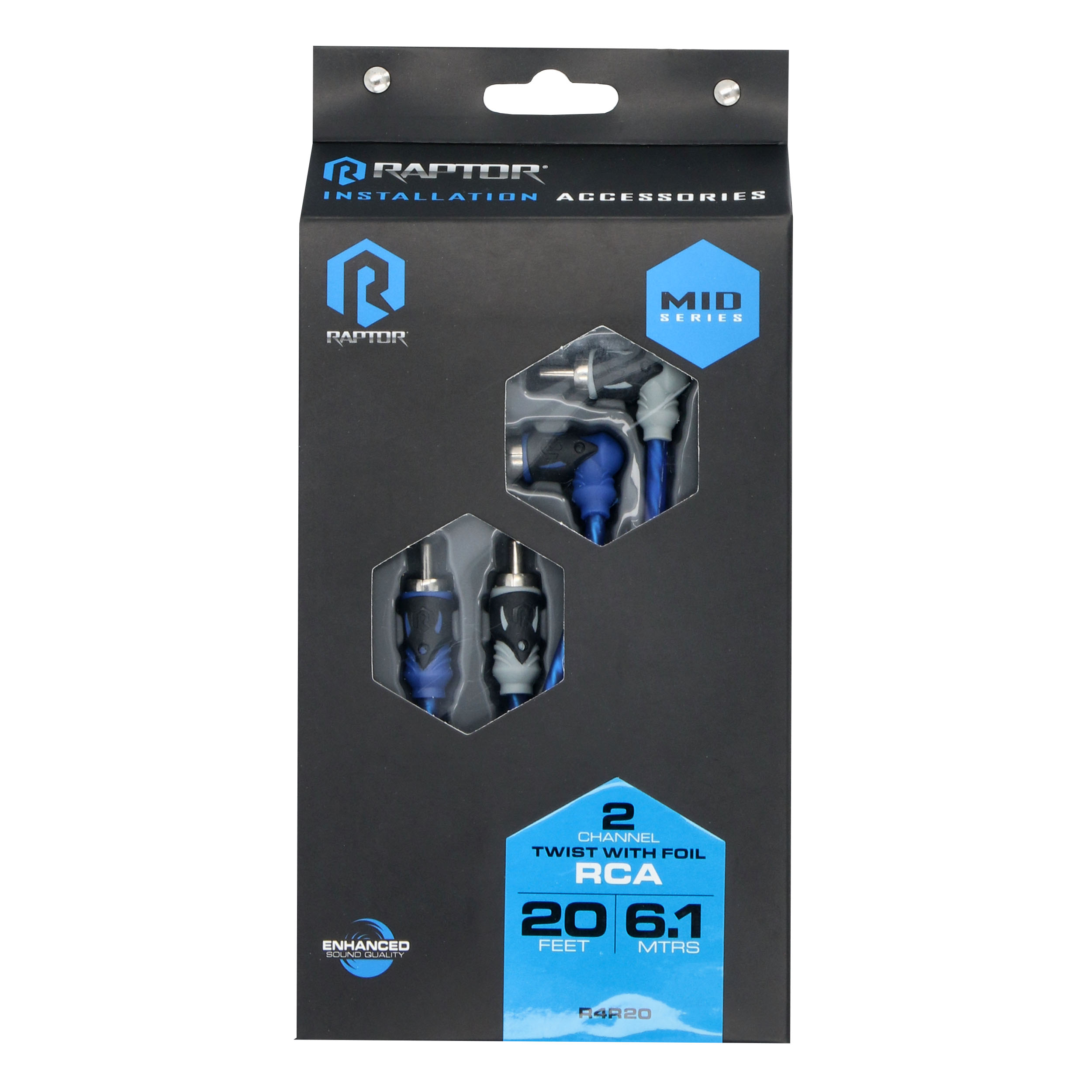 RCA 2-Channel Audio Cable - Mid Series 14 Feet