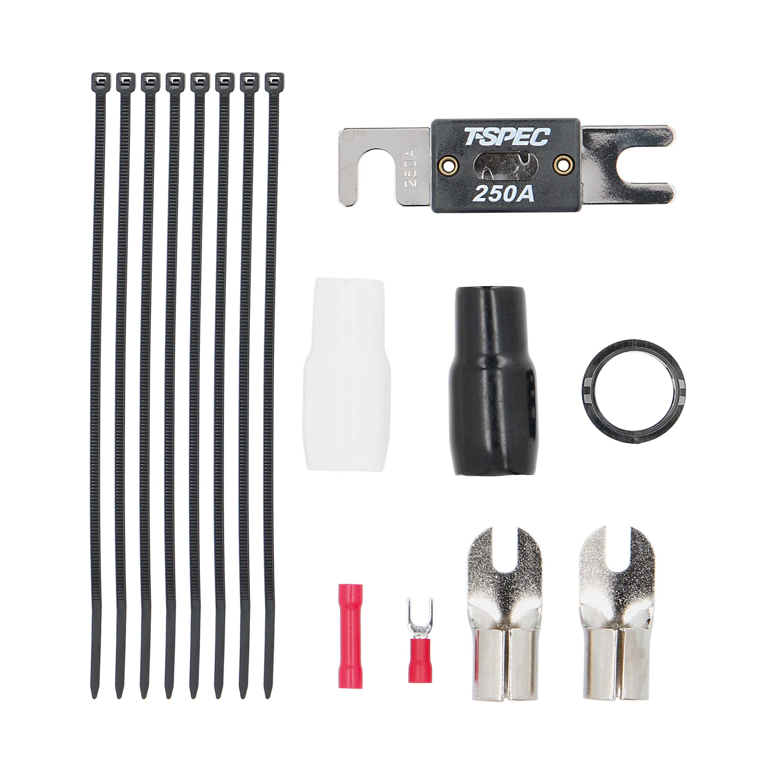 v10 1/0 AWG Amp Kit - 5200 W with RCA Cable