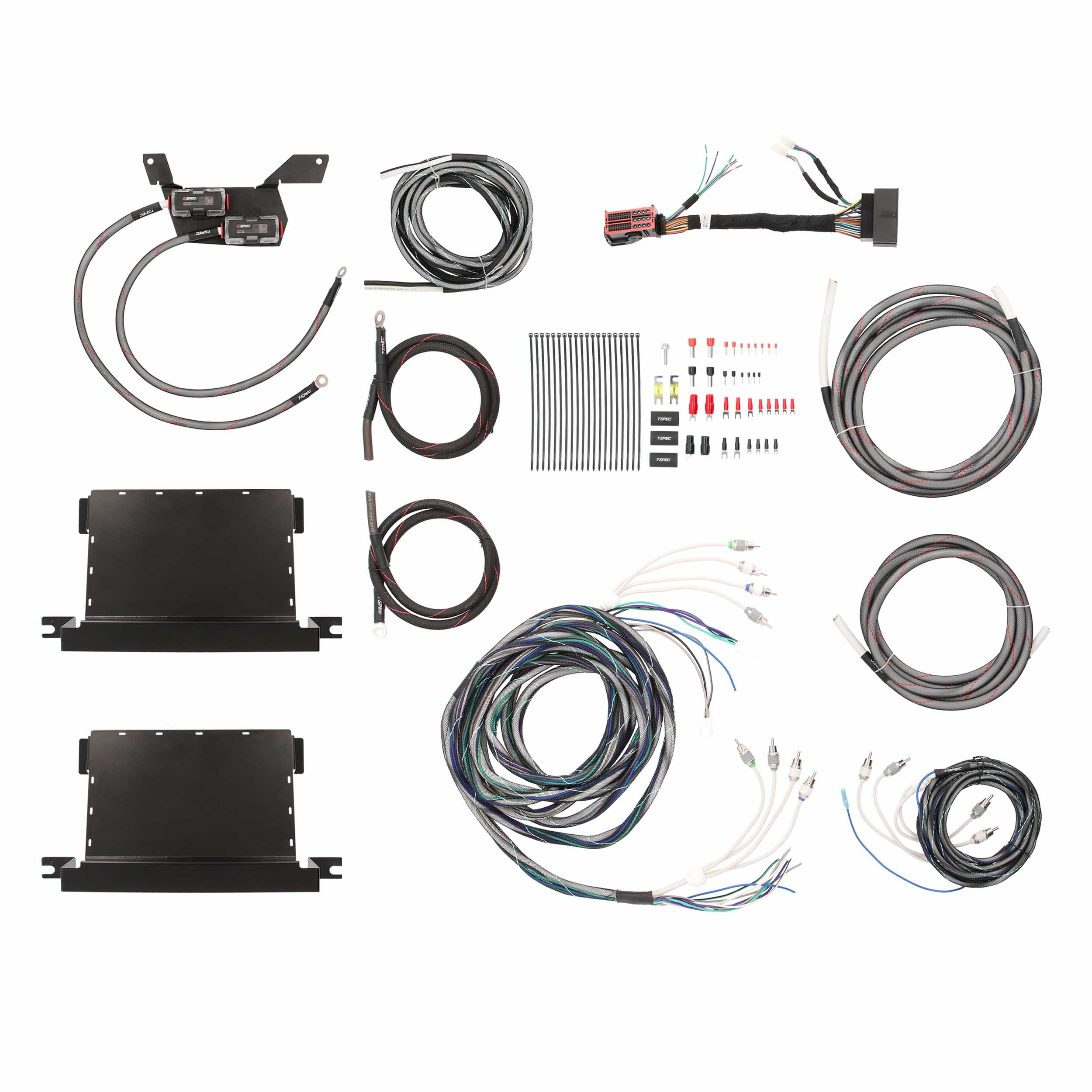 Jeep® JL 2018-Up / JT 2020-Up Dual-Amp Installation Kit