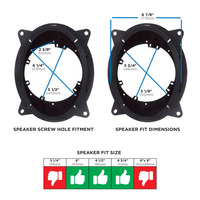 Lexus | Toyota 2012-2024 - 6" to 6.75"