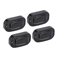 Rock Light Black Cover - 4 Pack