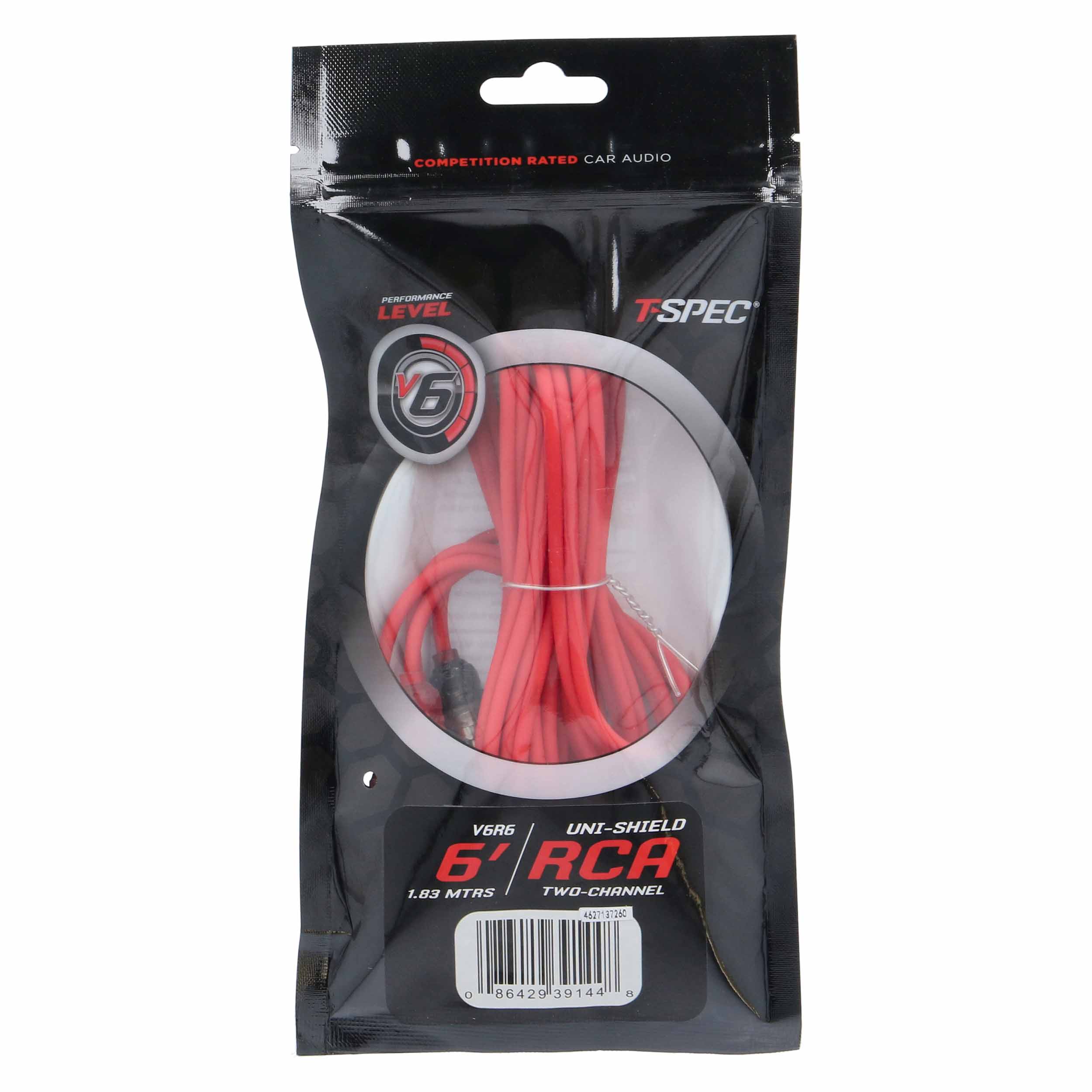 RCA v6 Series 2-Channel Audio Cable - 6 FT