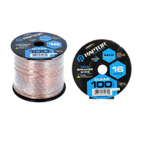 Vice Series CCA Speaker Wire | 16GA | 100 ft. | Clear