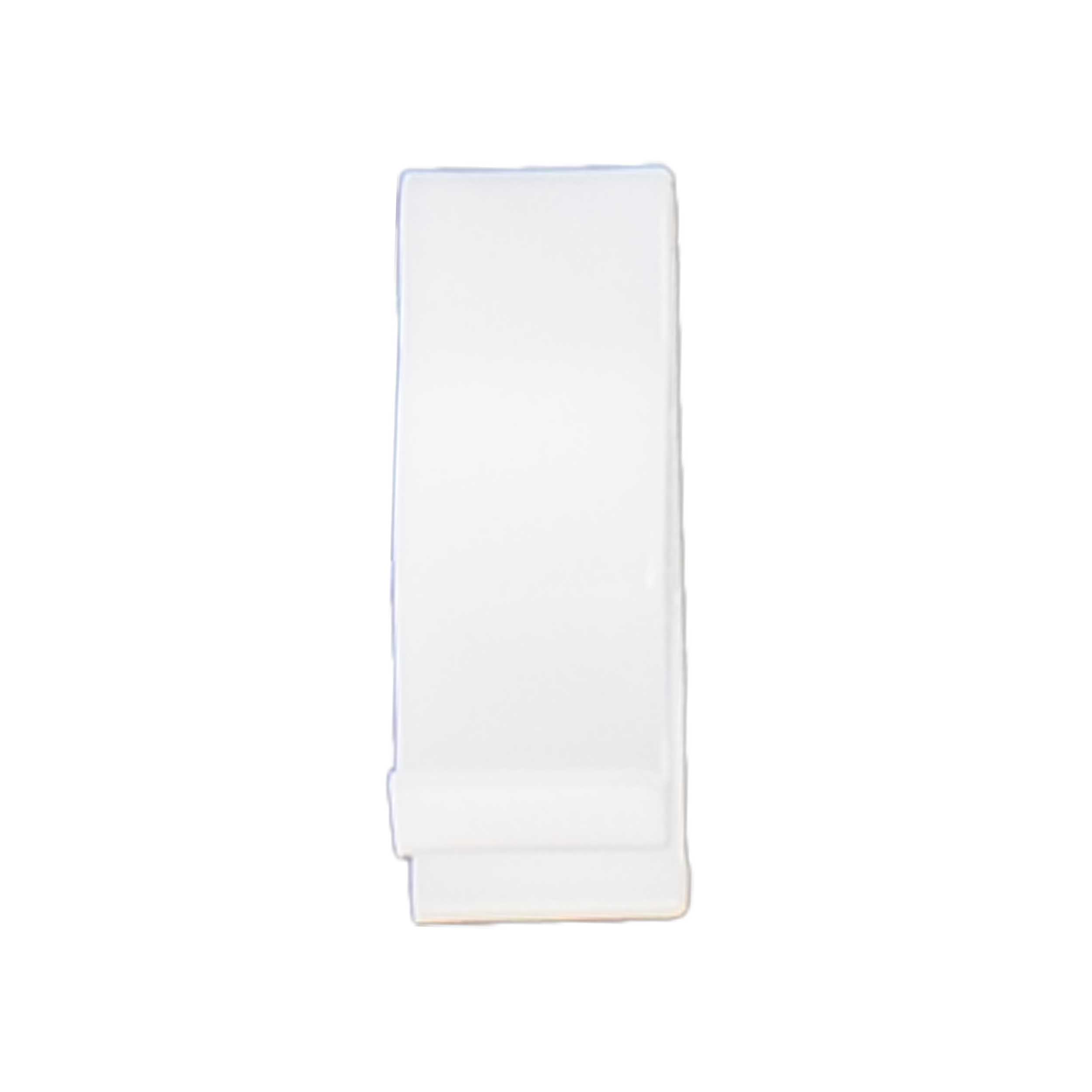 PANEL CLIP WHITE NYLON 50PK