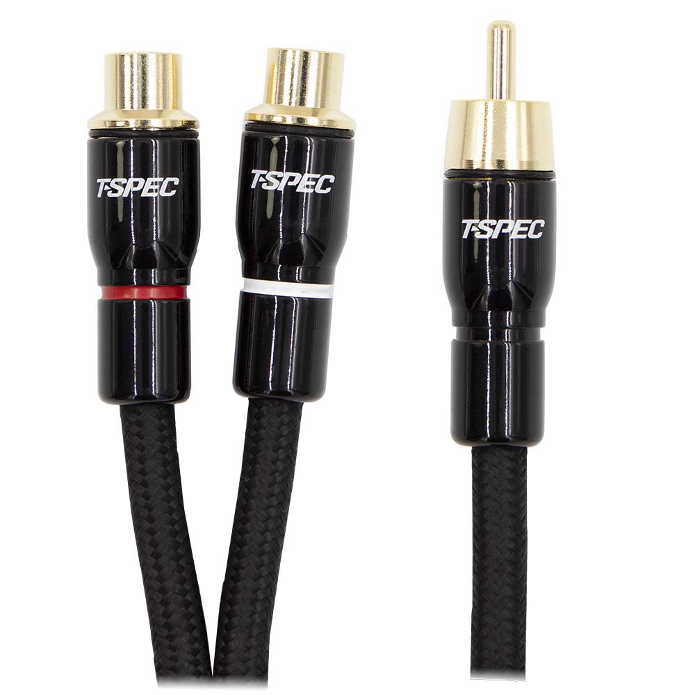 V16 Series RCA Audio Cables - 1 Male 2 Females