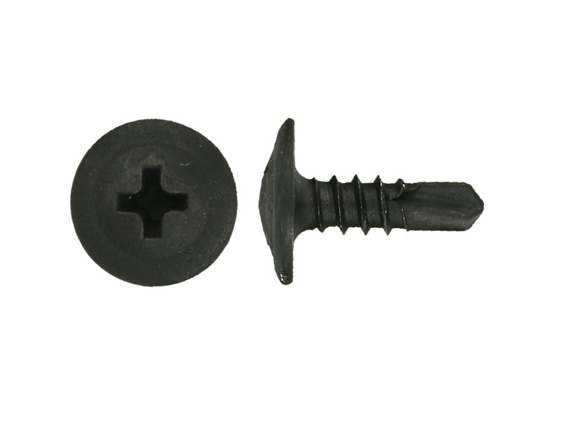 Phillips Wafer Head Tek Screw Zinc #8 x 3/4 Inch -Box of 500