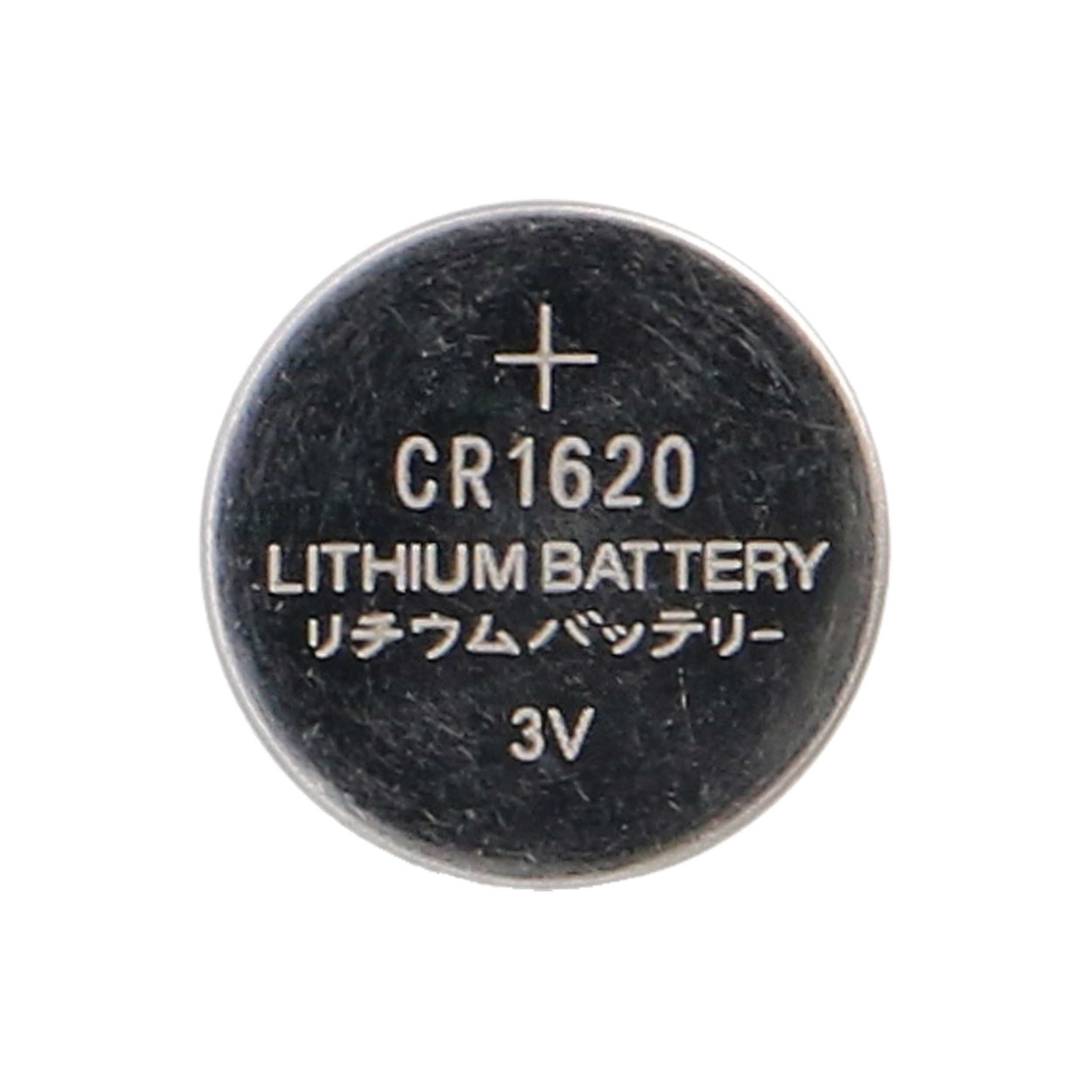 CR1620 Lithium 3-Volt Batteries - 5-Pack