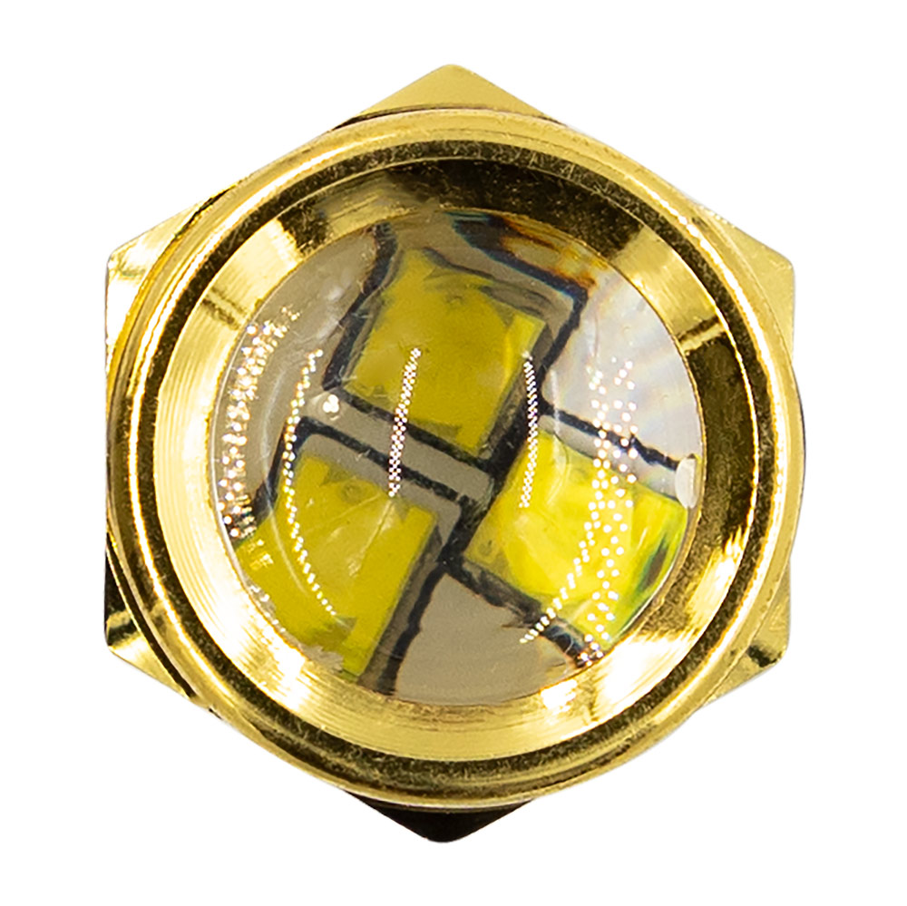 9W Small White Drain Plug Light