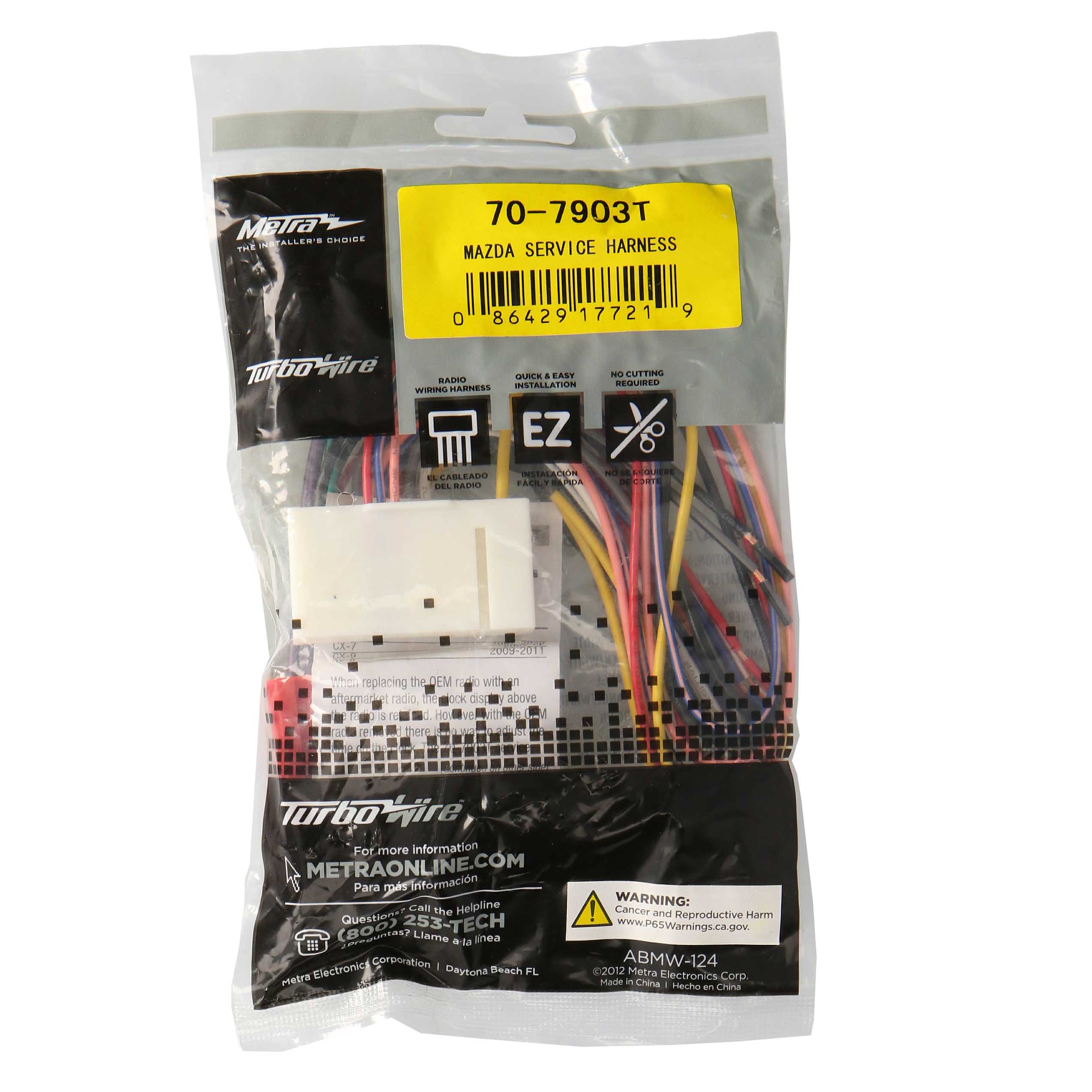 Service Harness - Mazda CX-7 / CX-9 / RX8 2007-2015