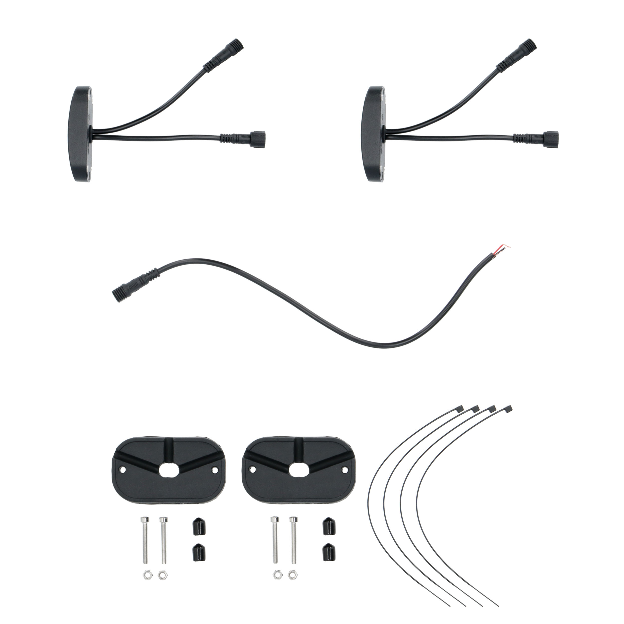 Wide-Angle Rock Lights - White (2-pack)