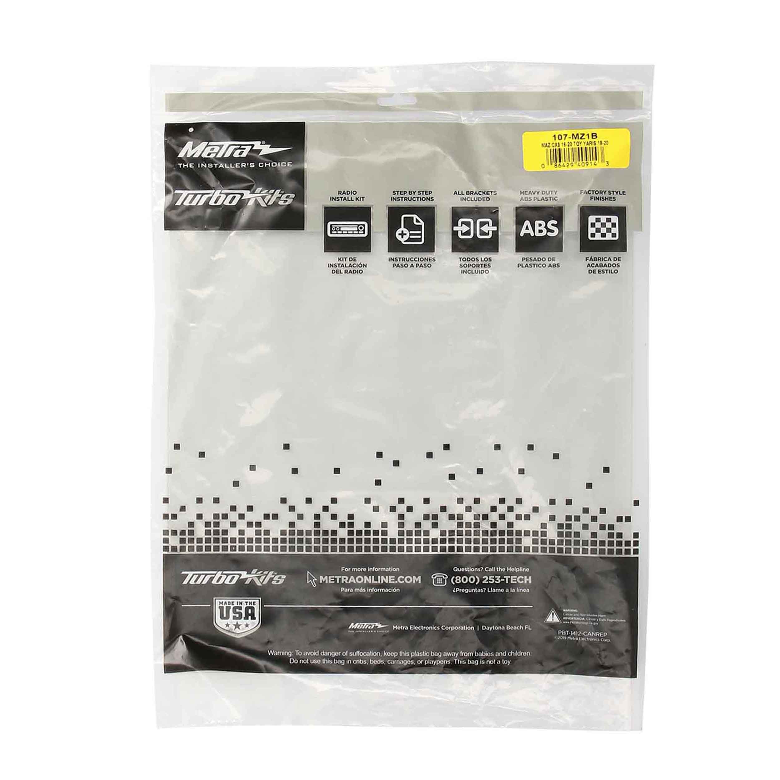 MAZDA CX-3 2016-2020 / TOYOTA YARIS 2019-2020