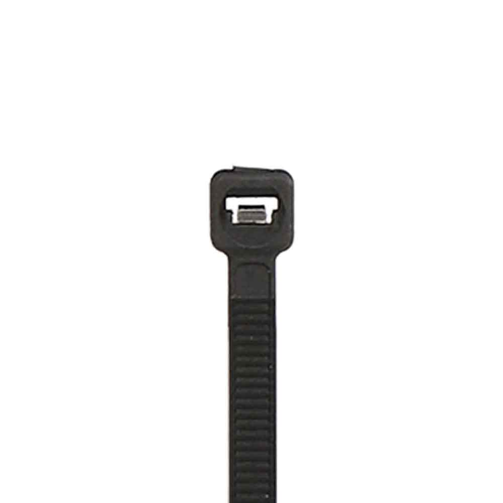 Black Cable Tie - 7 Inch, Package of 100