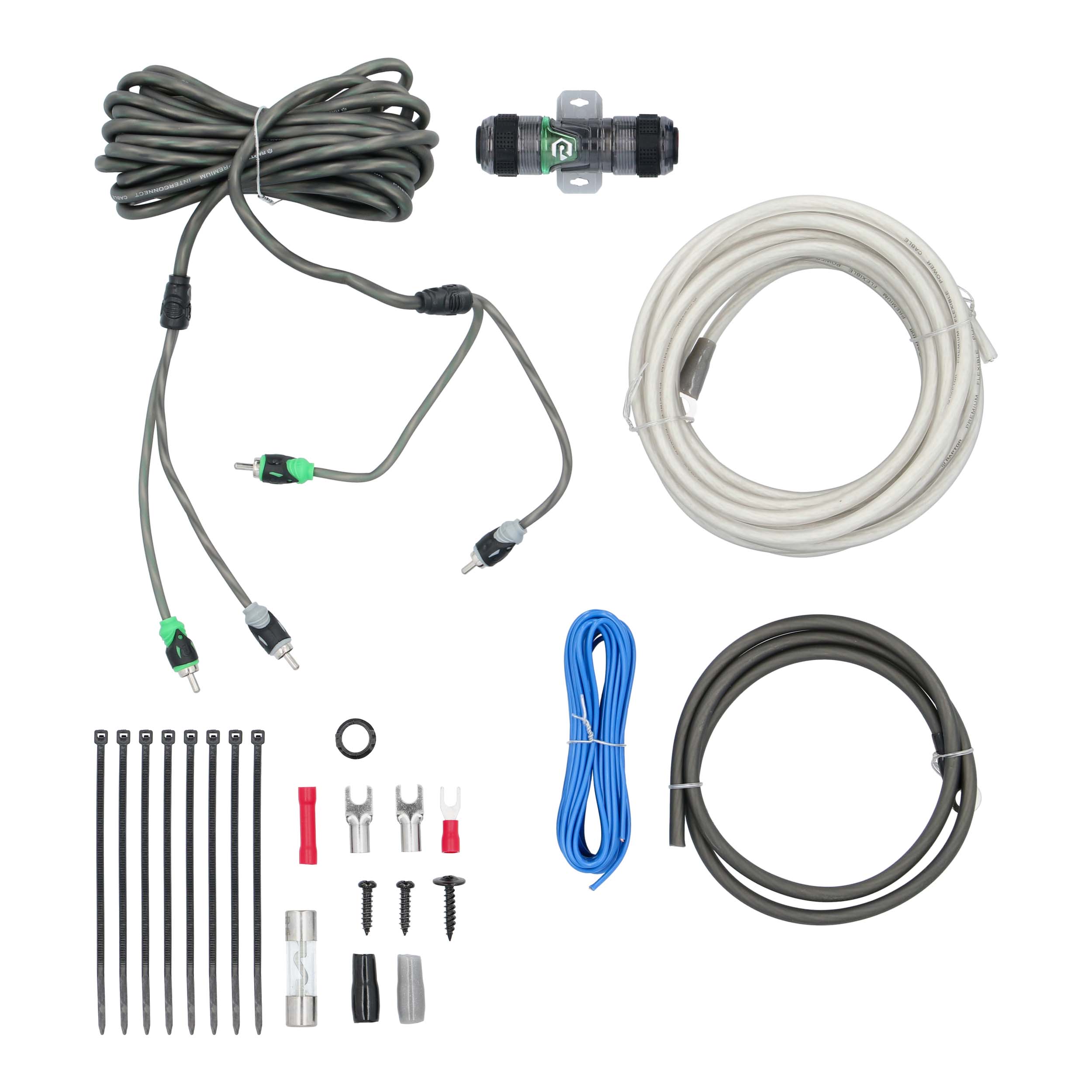 600W 8 AWG Amp Kit with RCA Cable - Pro Series