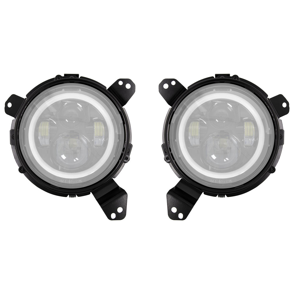 Headlight Adapter Brackets 7 Inch -  Wrangler JL 2018-Up