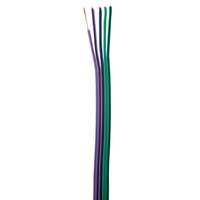5 CONDUCTOR FLAT SPEAKER WIRE REAR - 200FT CCA