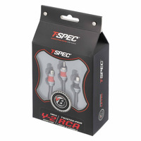 V8 RCA Y Cable | 1 Male to 2 Female | 0.5 ft.