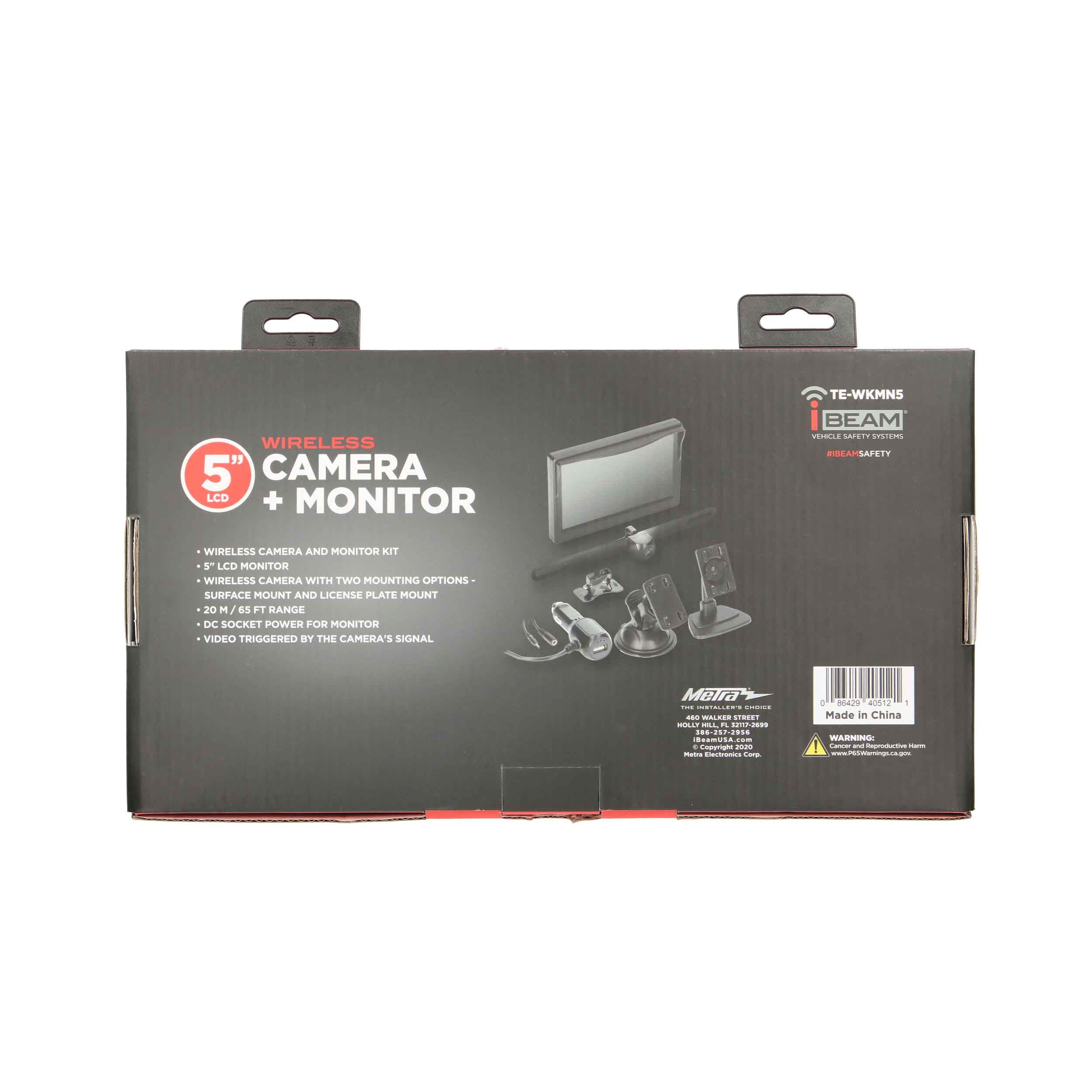 Wireless Monitor and Camera Kit - 5 Inch