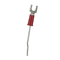 3M™ Red Vinyl Spade Terminal 22-18 Gauge #8  Pkg of 100