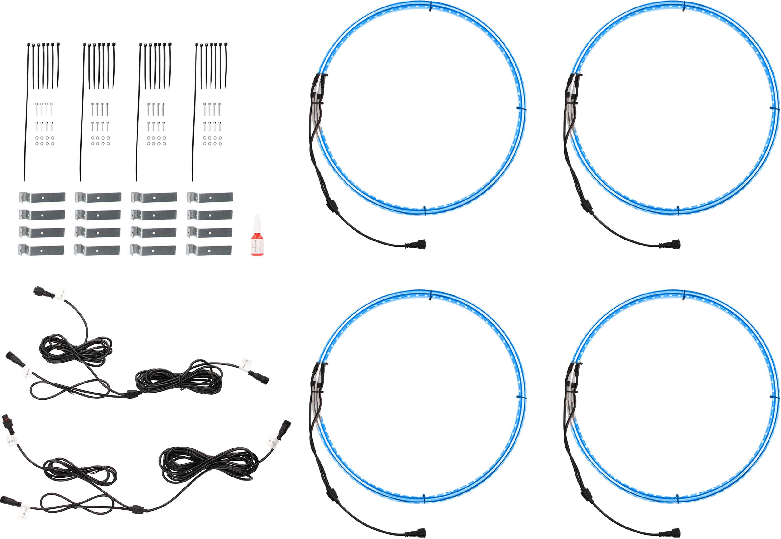 17" Wheel Light Set For RGBW-CB1