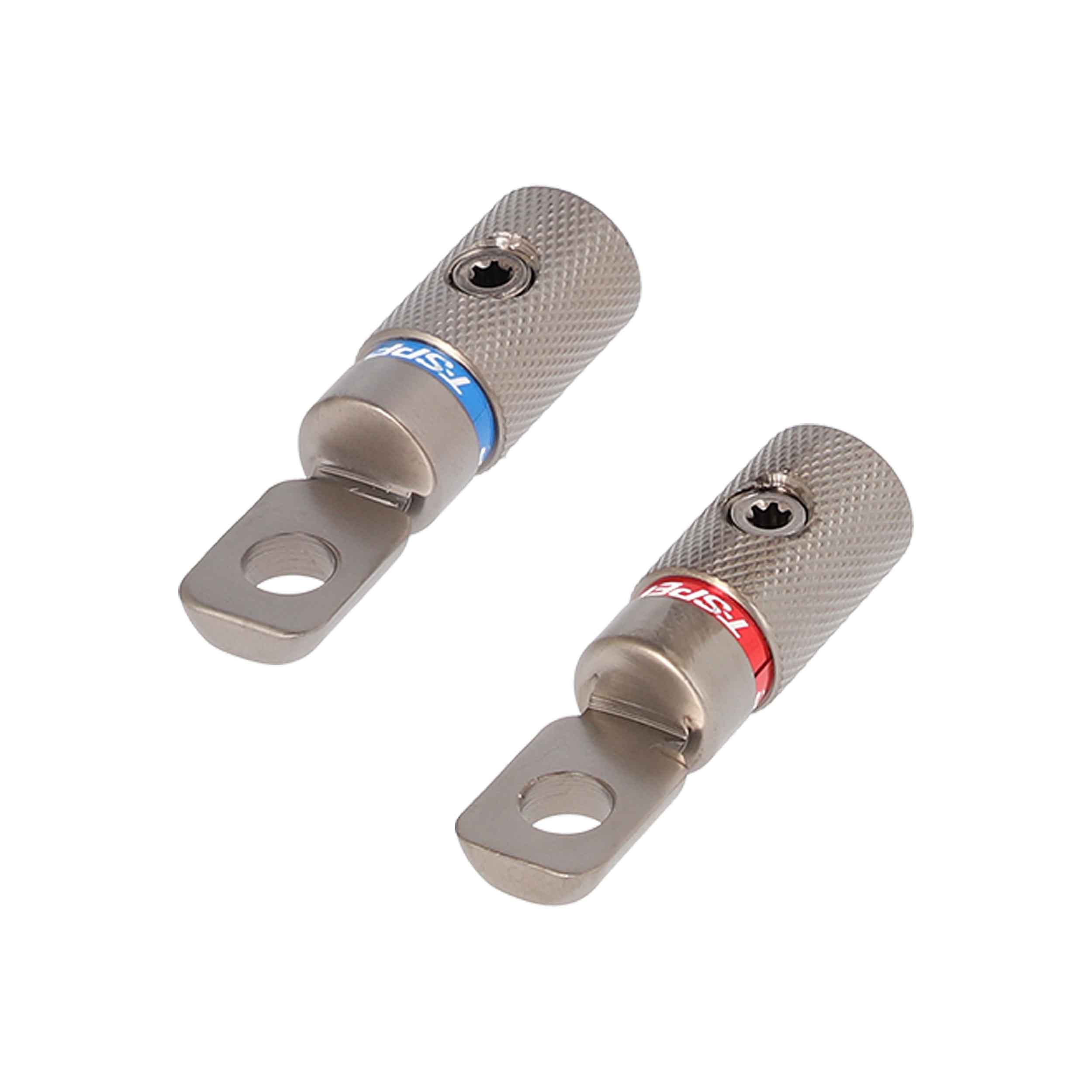 V12 Heavy Duty Set Screw Ring Terminal | 4 AWG | 2 Pack