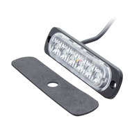 Single Color Red Lite Marker Lights - 4.4 Inch, 6 LED