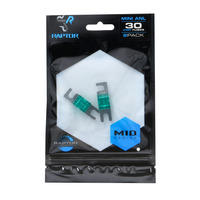 30 AMP Mini ANL Fuses Nickel Plated - MID SERIES - 2 PK