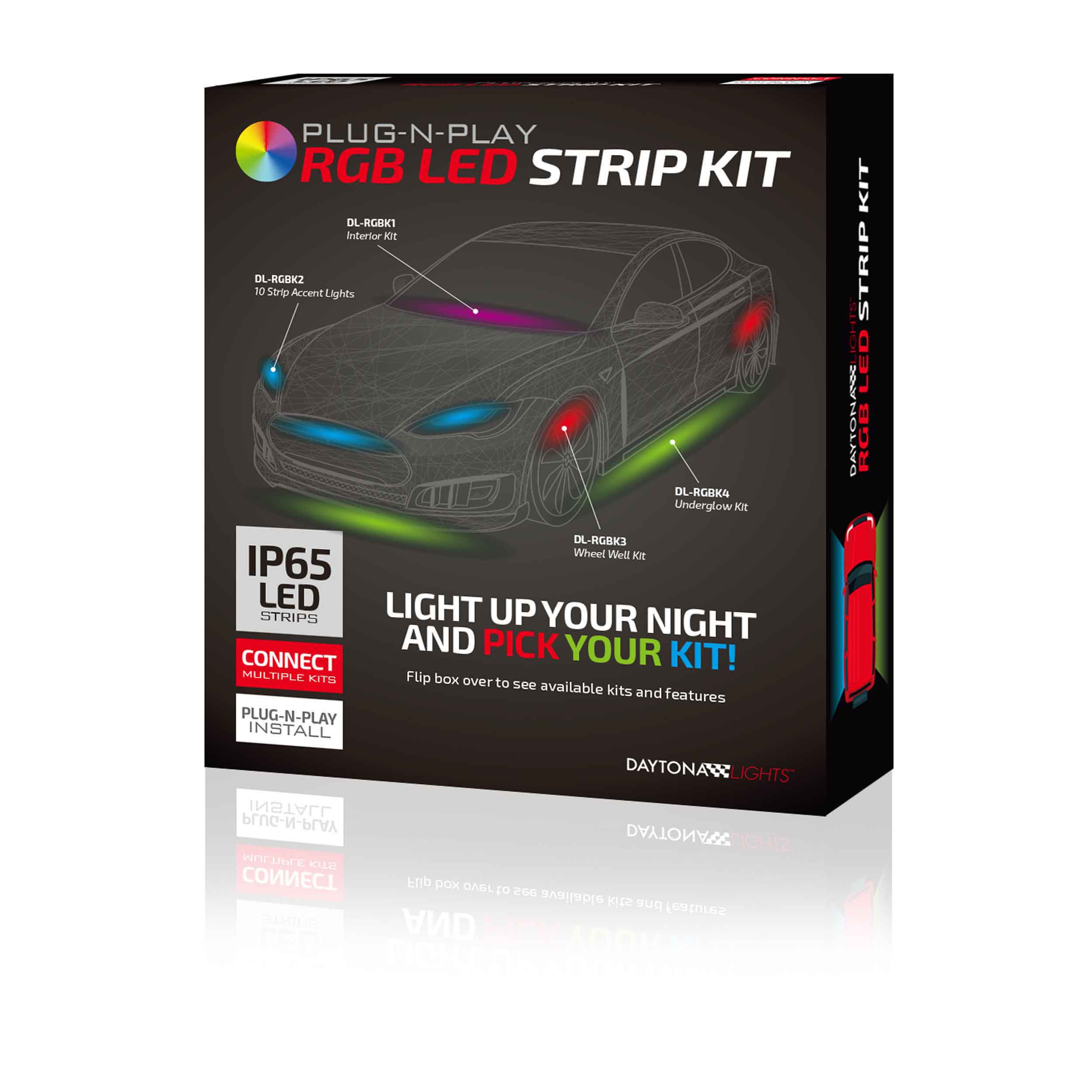 Daytona Lights RGB LED Wheel Well Kit