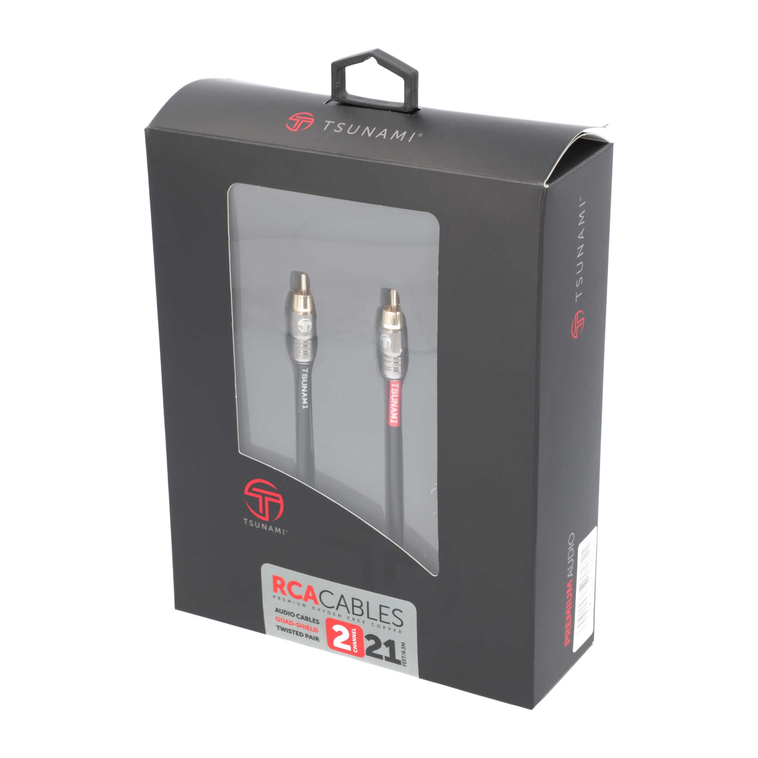 2 Channel 21 Ft RCA Cable