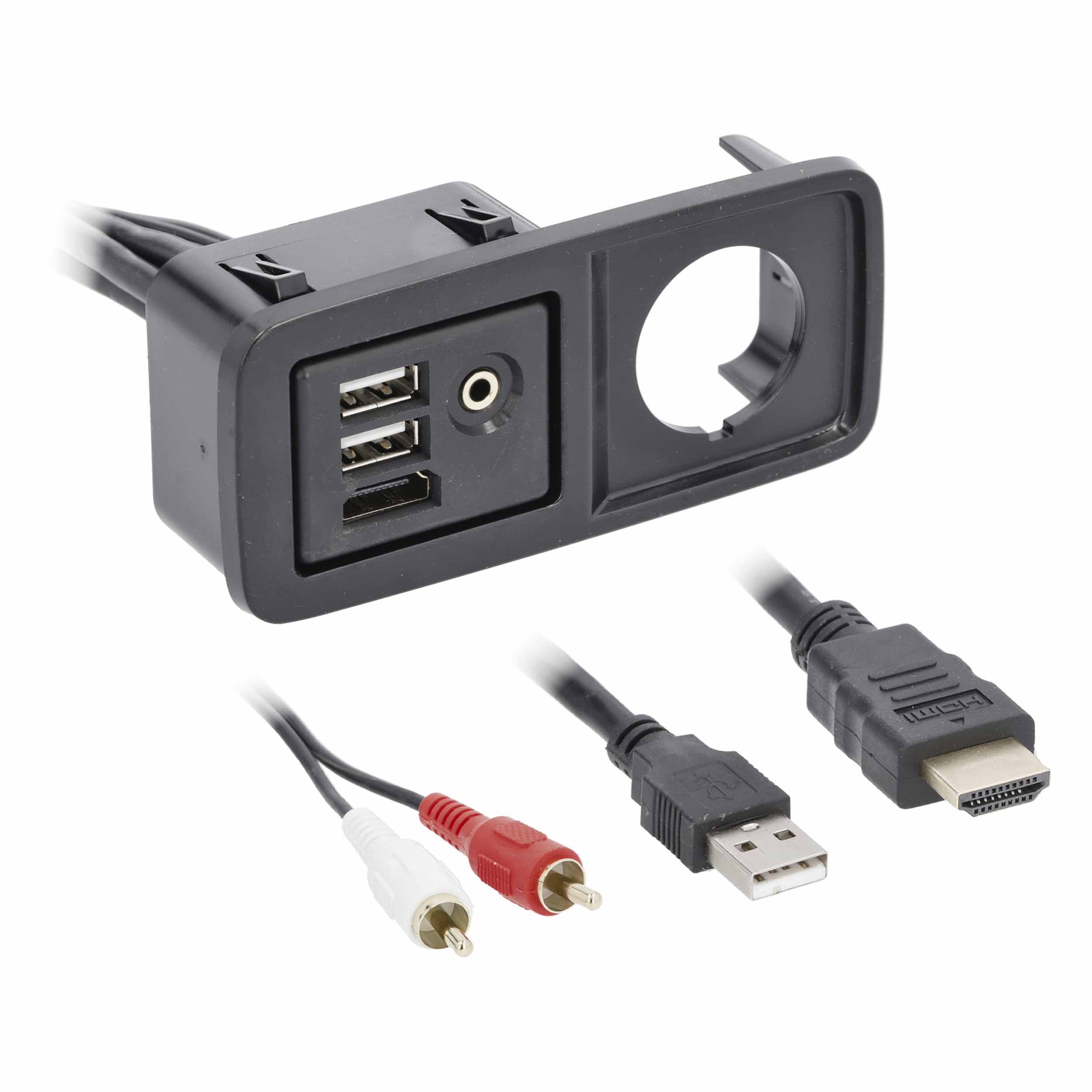 USB/AUX/HDMI® Replacement Panel - Jeep® 2014-2018
