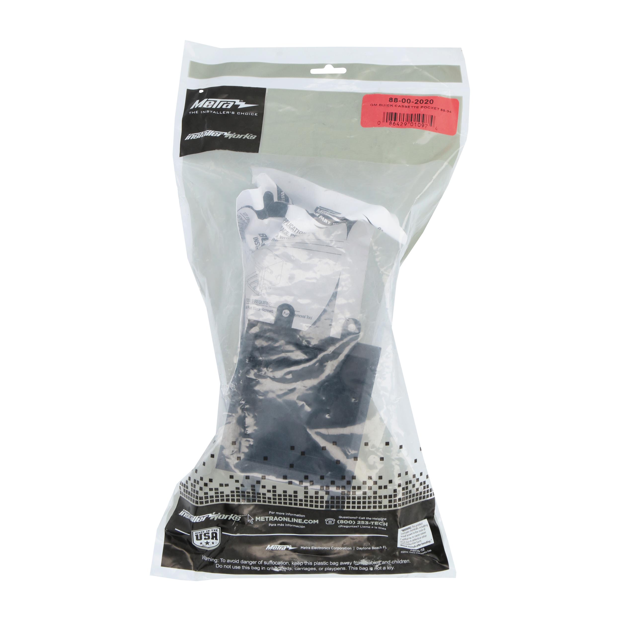 Buick Regal Cassette Pocket 1988-1994