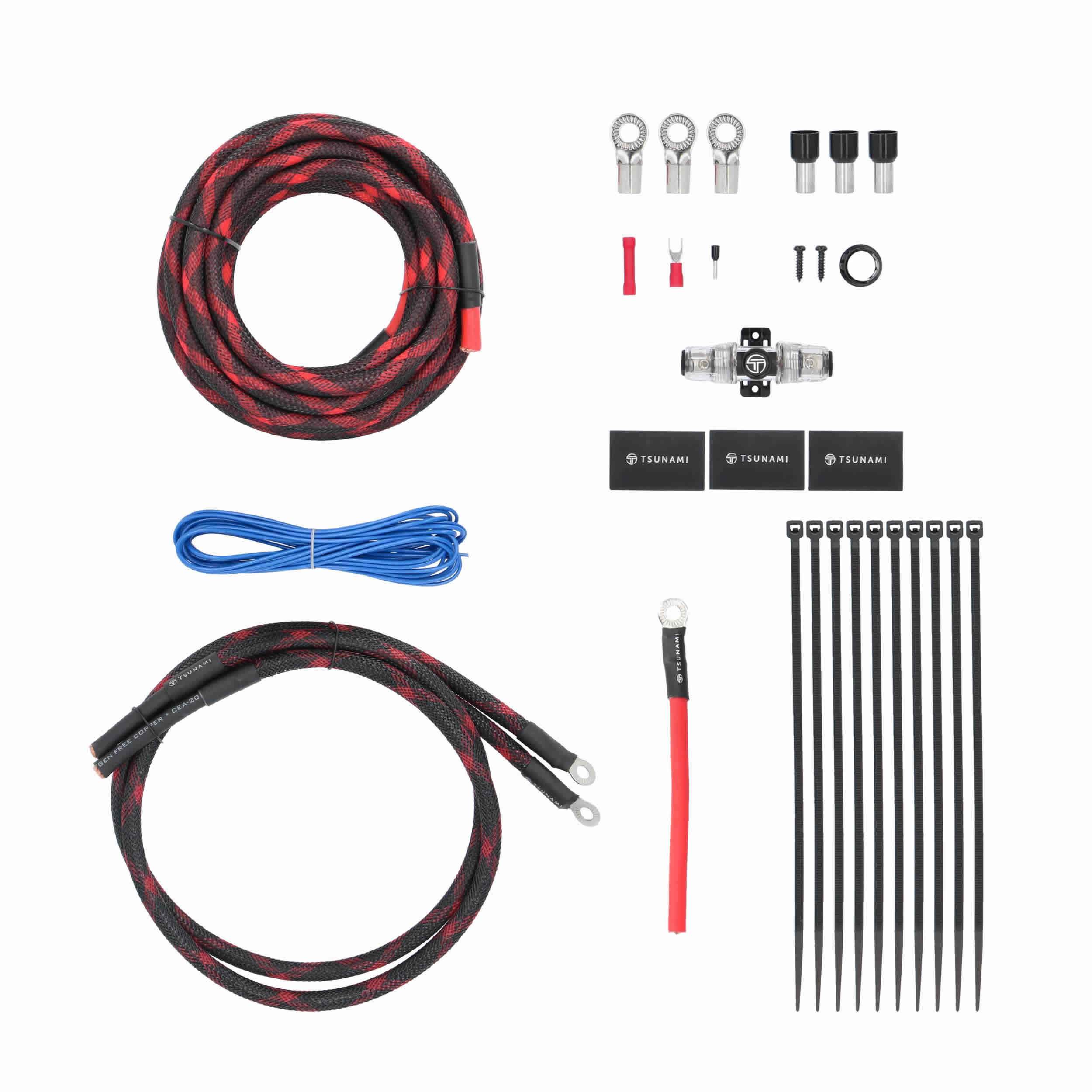 1500W  4 GA AMP Kit