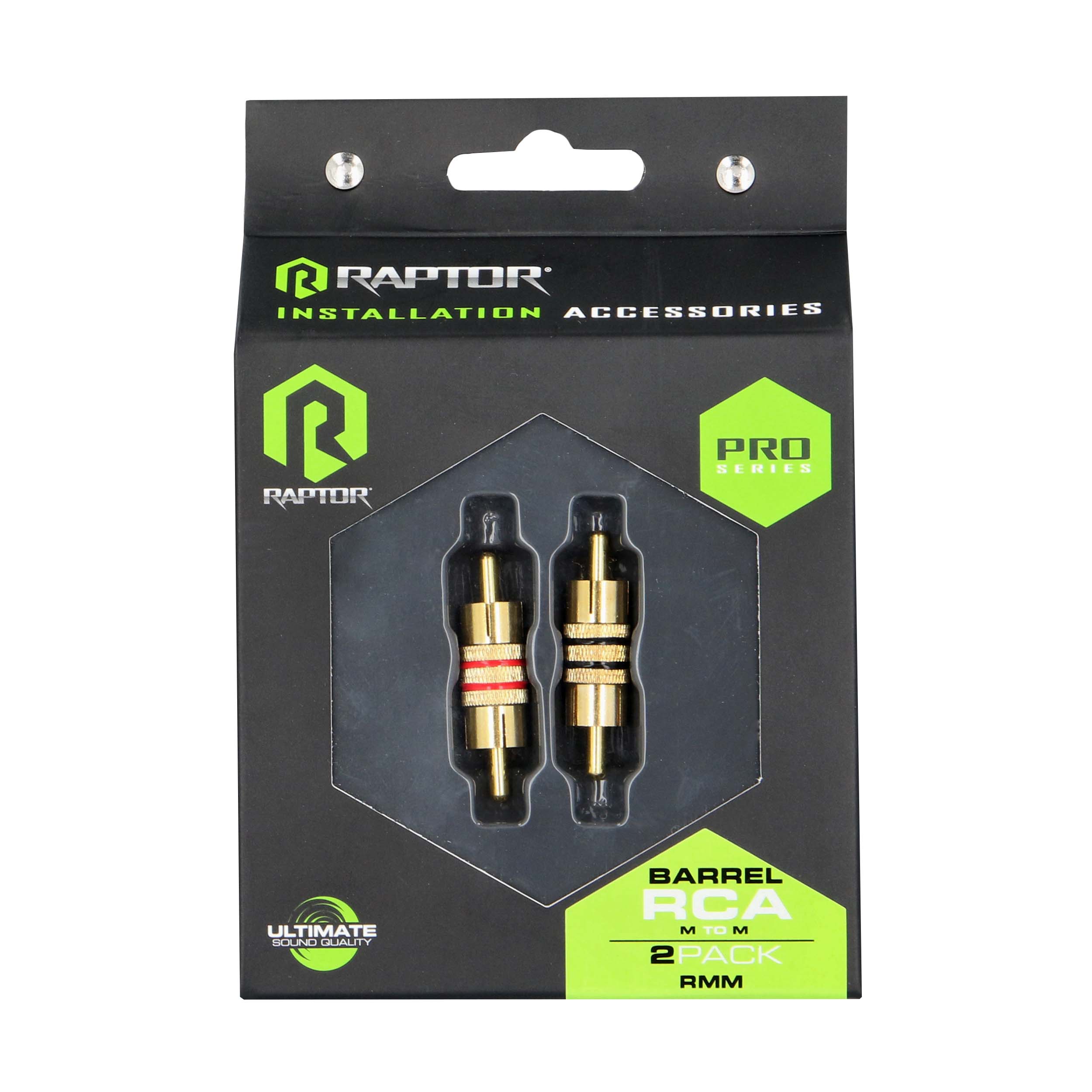 Barrel Connectors Male to Male - Pro Series