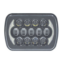 LED Light with Black Face - 5"x7", 17 LED