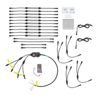 10-Piece Chasing LED Motorcycle Kit